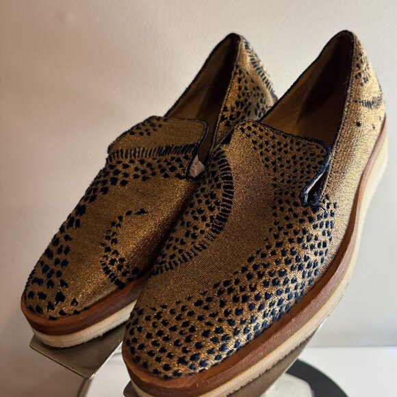 New Free People Snake Eyes Loafer Women's Shoes size 5.5 New - Picture 1 of 8